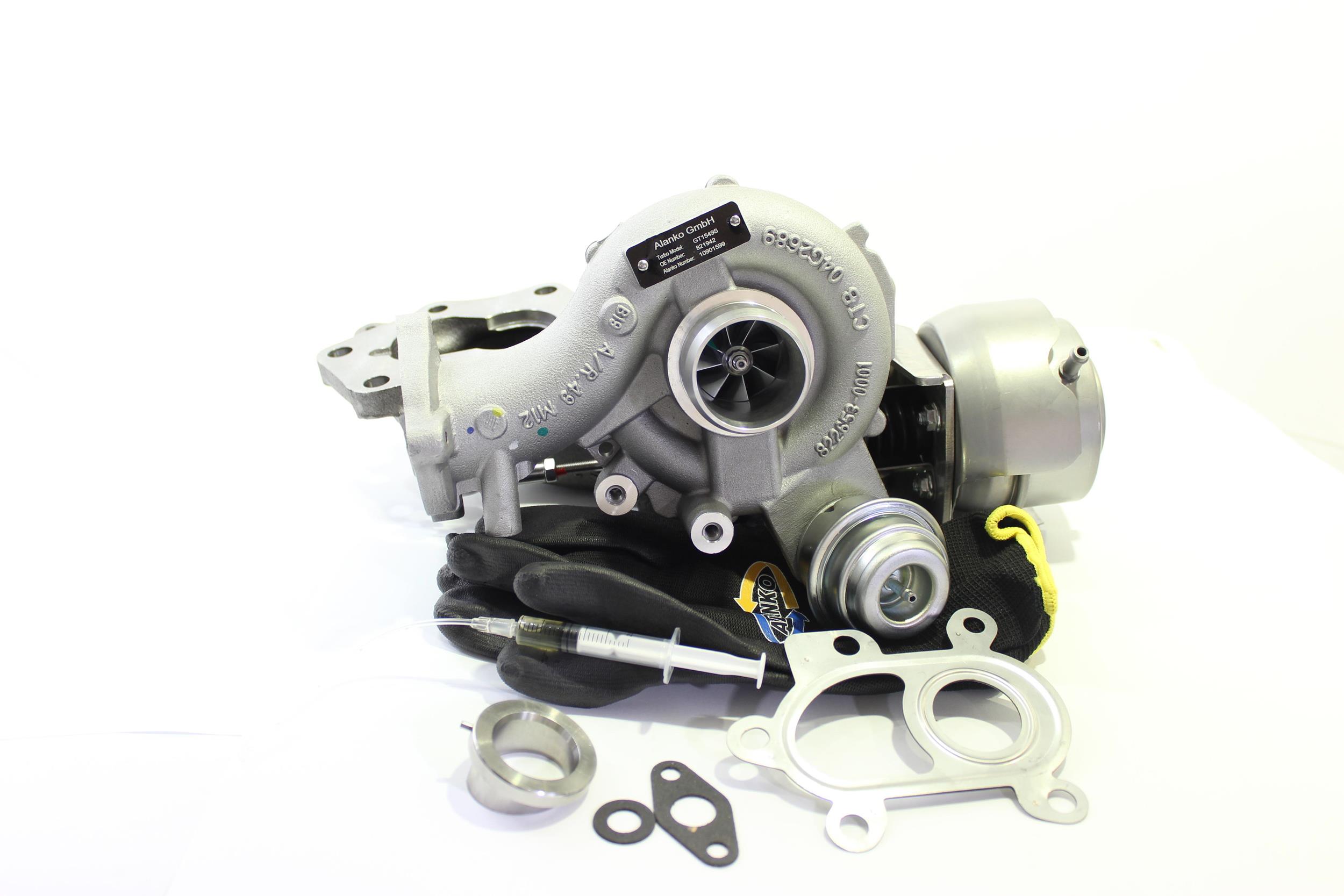 ALANKO 10901599: Turbolader inkl. Dichtungssatz, mit Anbau-/Befestigungsmaterial