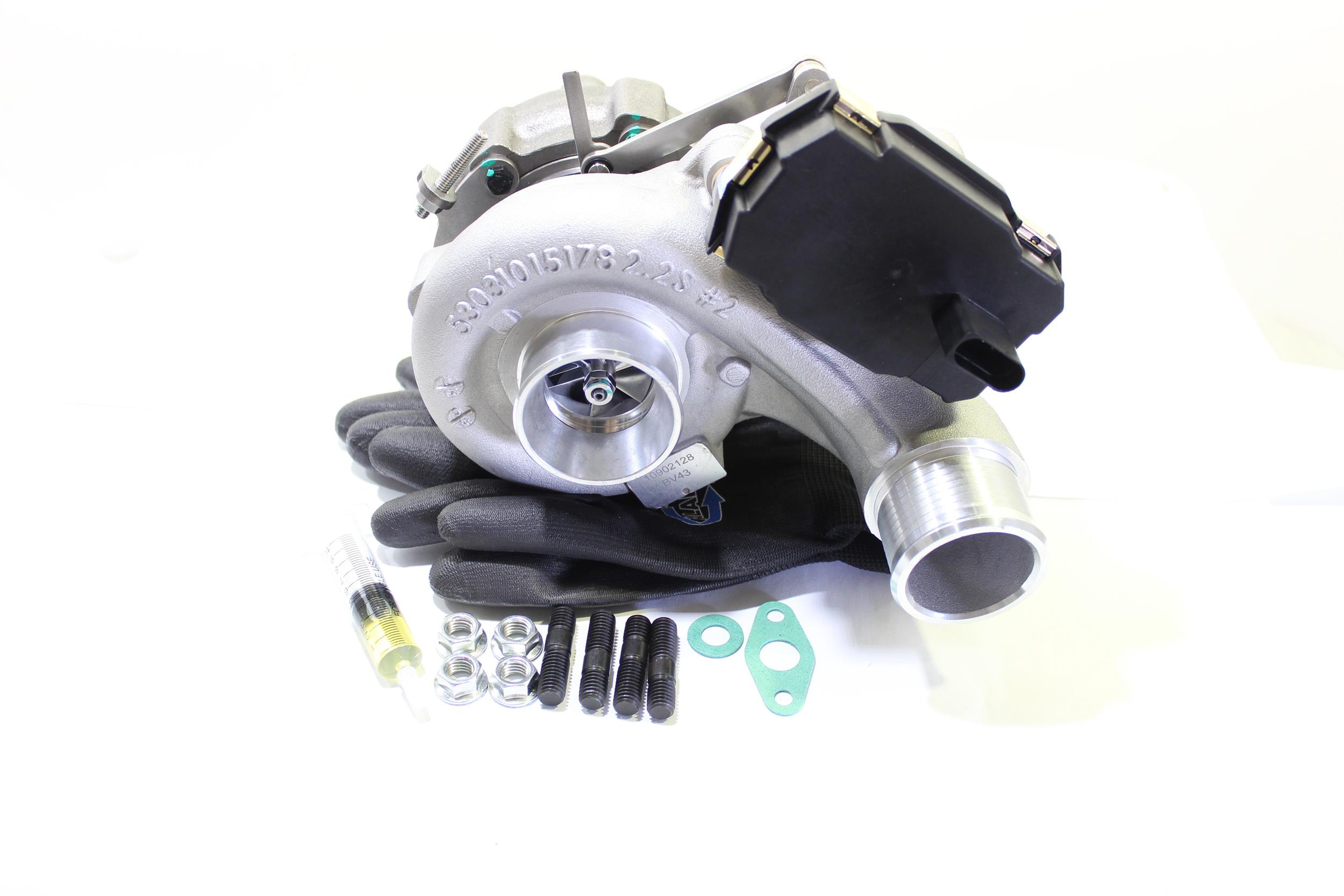 ALANKO 10902128: Turbolader inkl. Dichtungssatz, mit Anbau-/Befestigungsmaterial