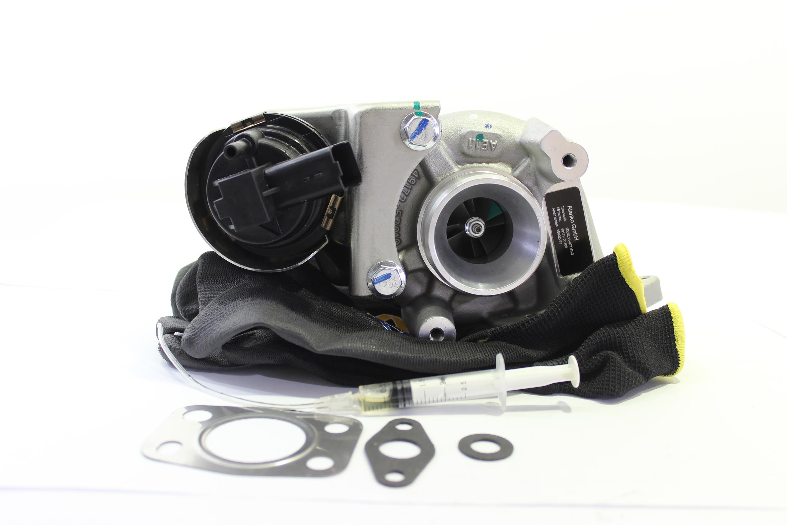 ALANKO 10902297: Turbocharger incl. Magnetische koppeling, met montage-/bevestigingsmateriaal
