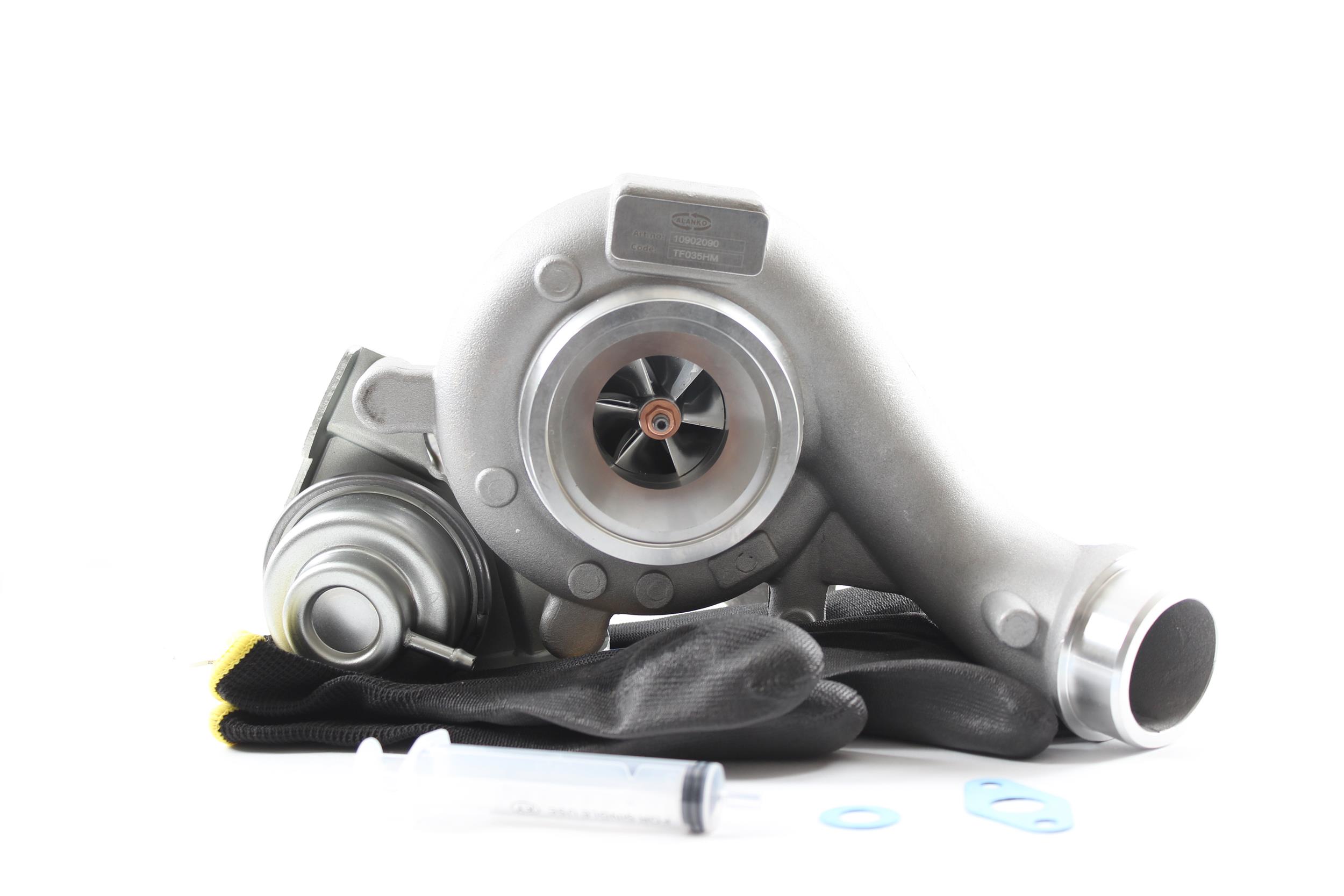 ALANKO 10902090: Turbolader inkl. Dichtungssatz, mit Anbau-/Befestigungsmaterial