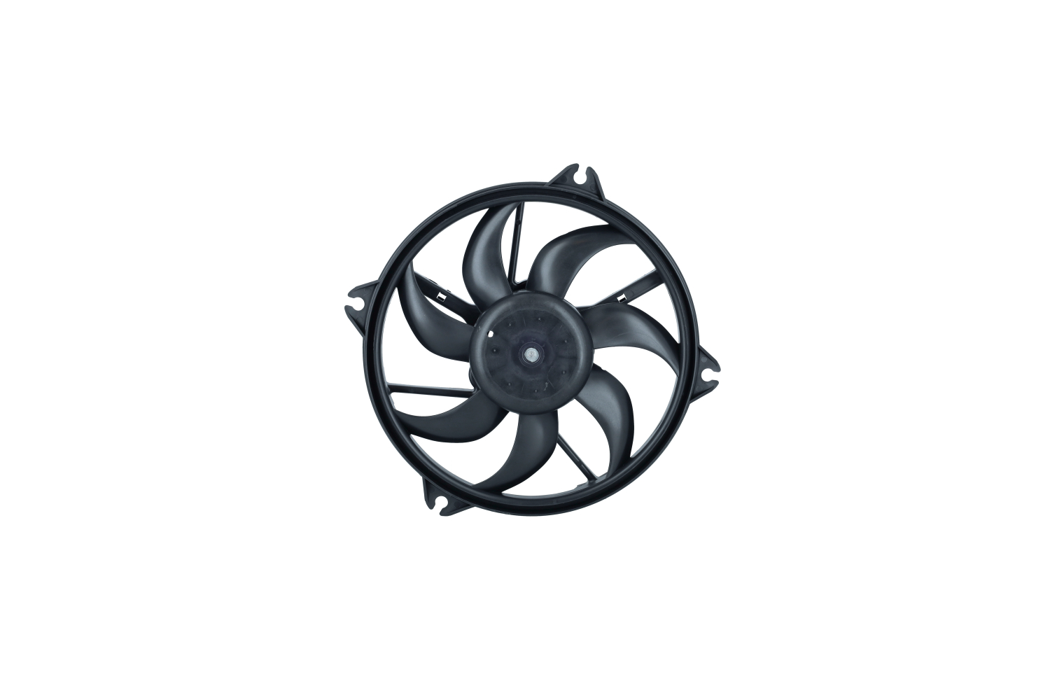 NRF 47069: Ventilator, radiator 385mm, cu rama aerisire radiator