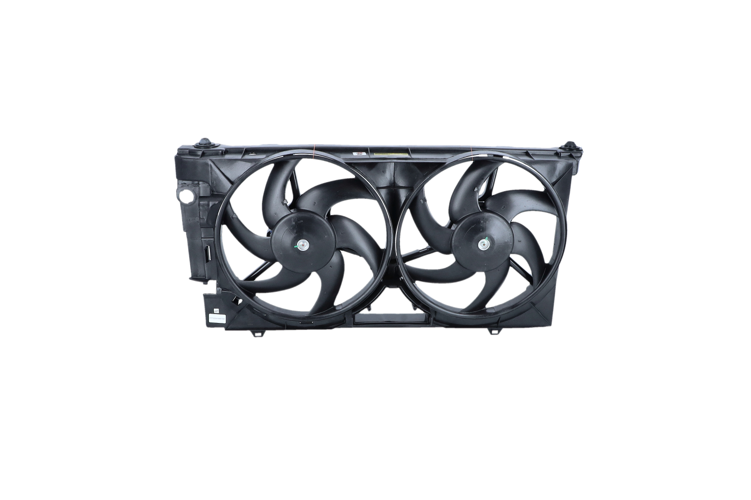 NRF 47075: Ventola radiatore 340mm, con telaio ventola radiatore (telaio), senza centralina commutazione
