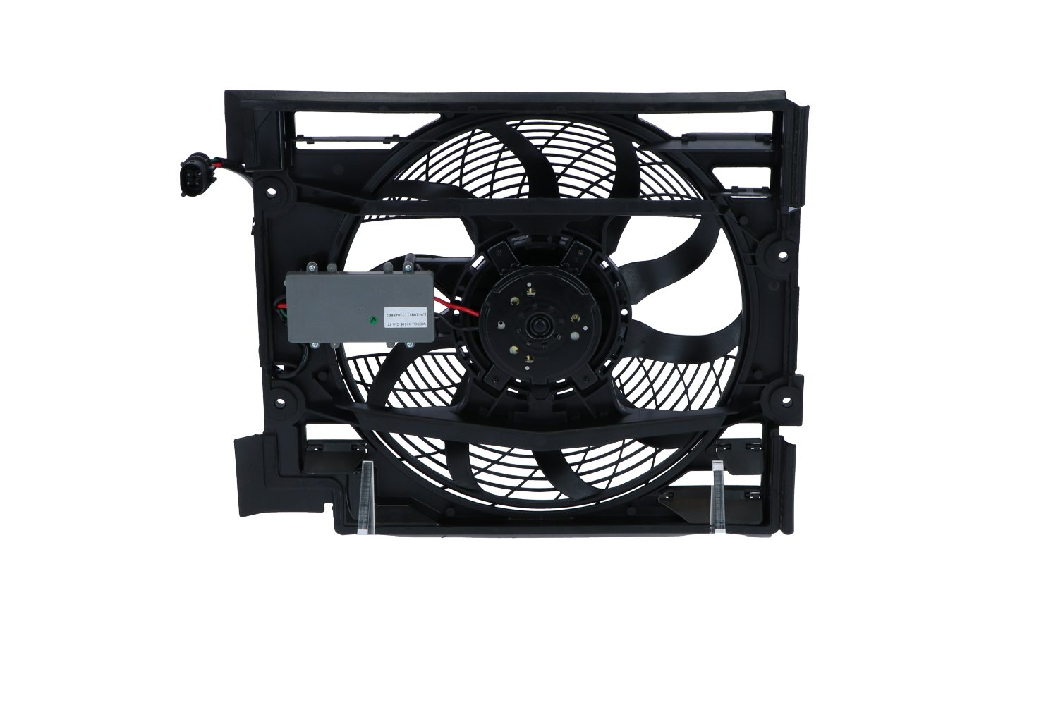 NRF 47211: Ventilátor chladenia motora 400mm, s riadiacou jednotkou, s ramikom vetraka chaldica, bezkefkovy motor