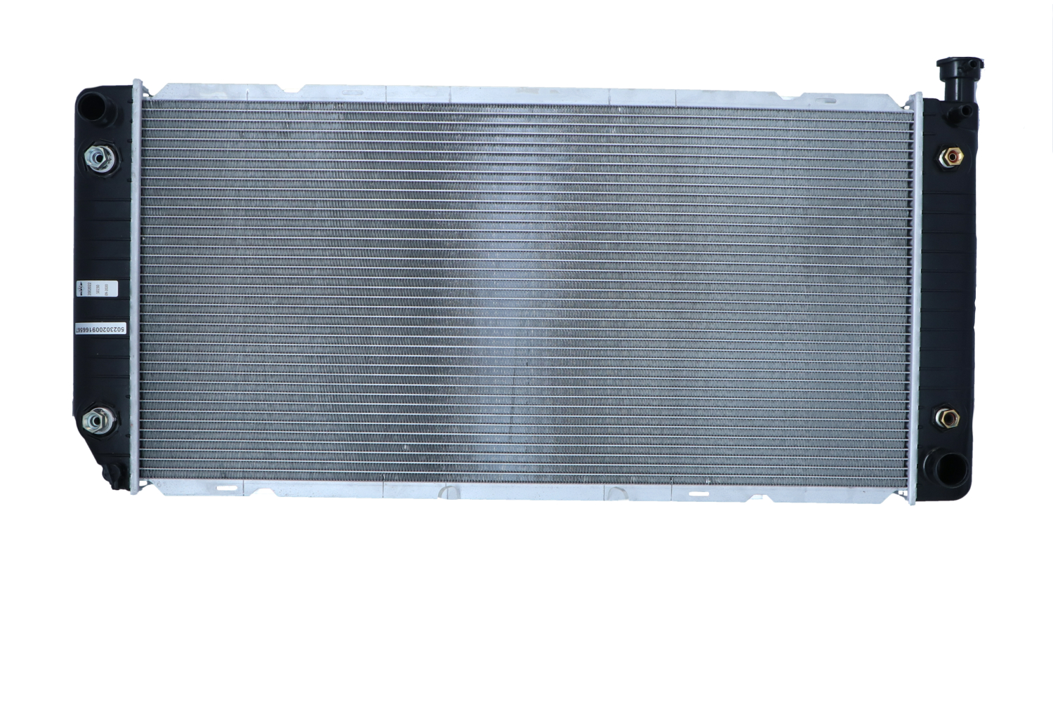 NRF 50230: Radiator, racire motor Aluminiu, cu piese componente EASY FIT