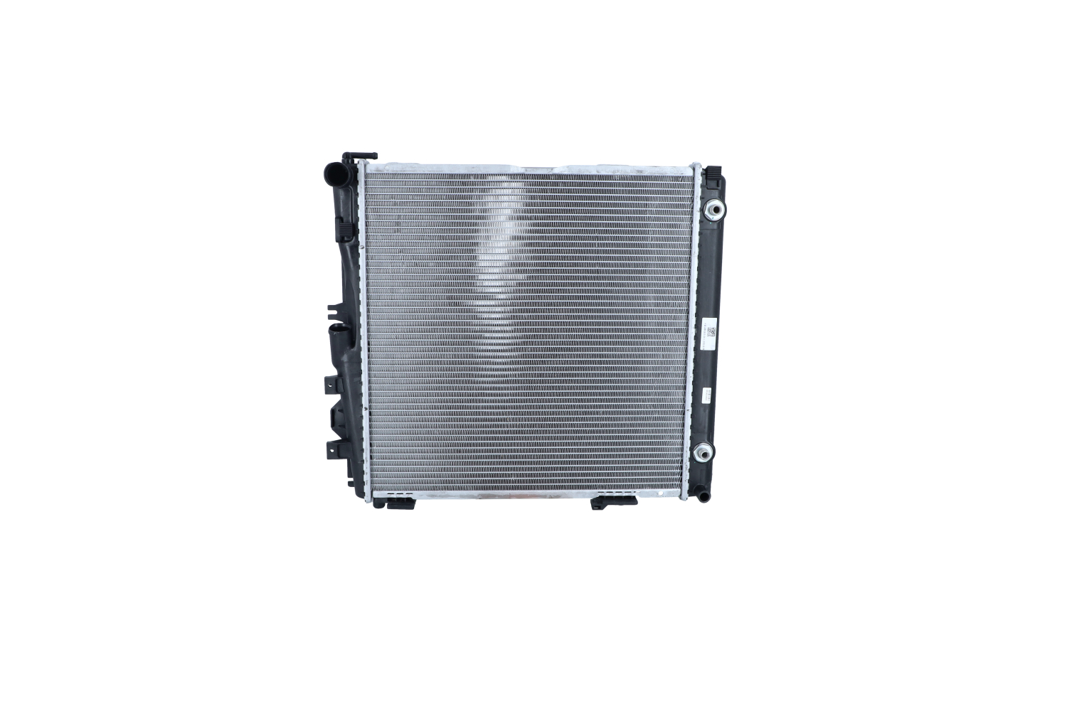NRF 504258: Kühler, Motorkühlung EASY FIT Aluminium, mit Anbauteilen