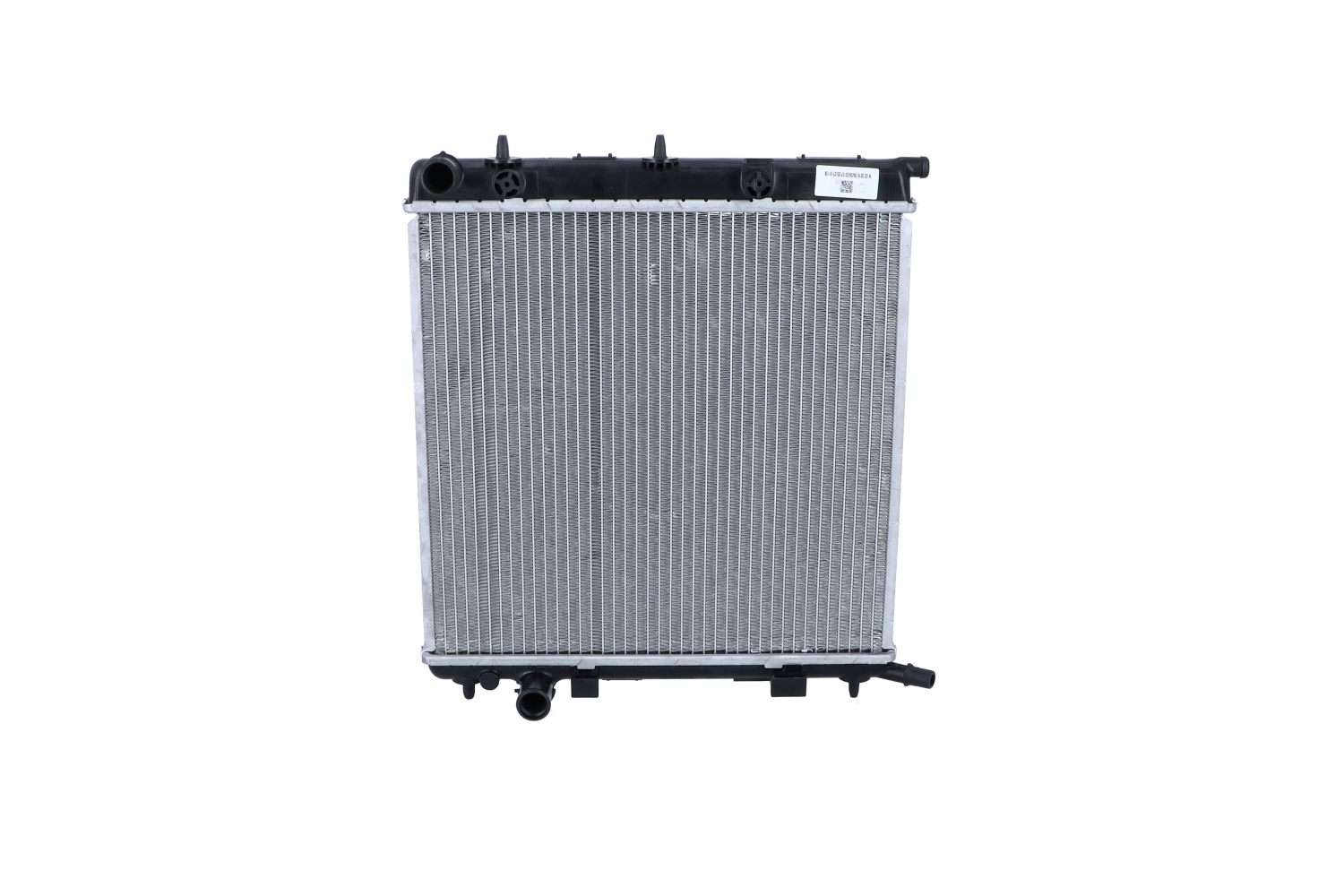 NRF 50439: Radiator, racire motor EASY FIT Aluminiu, cu piese componente