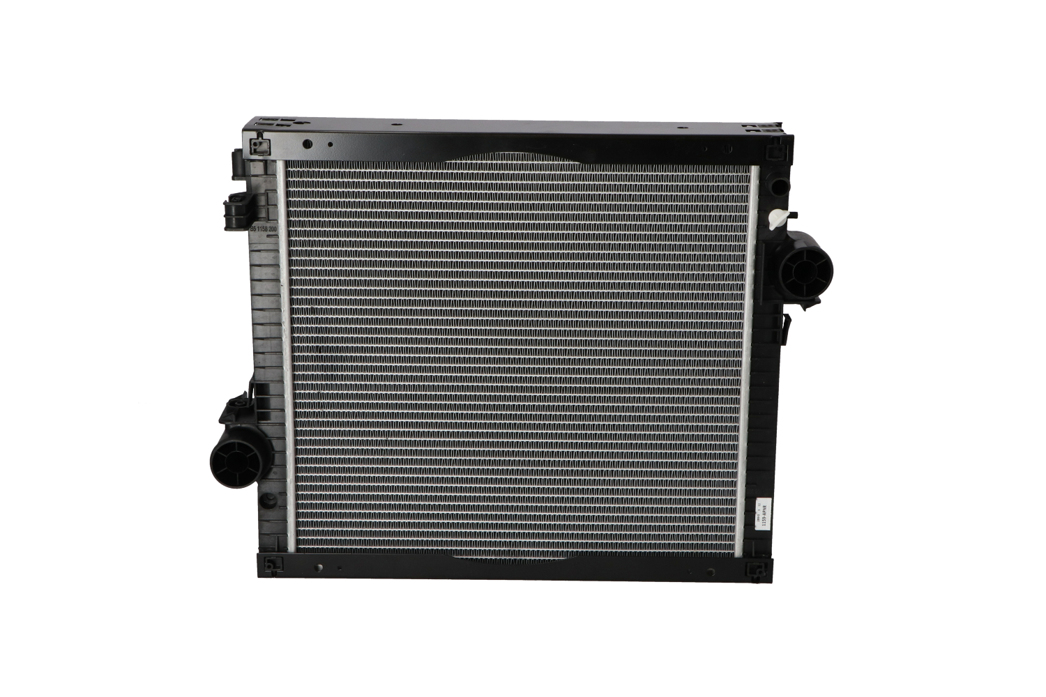 NRF 50584: Radiator, racire motor Aluminiu, cu cadru