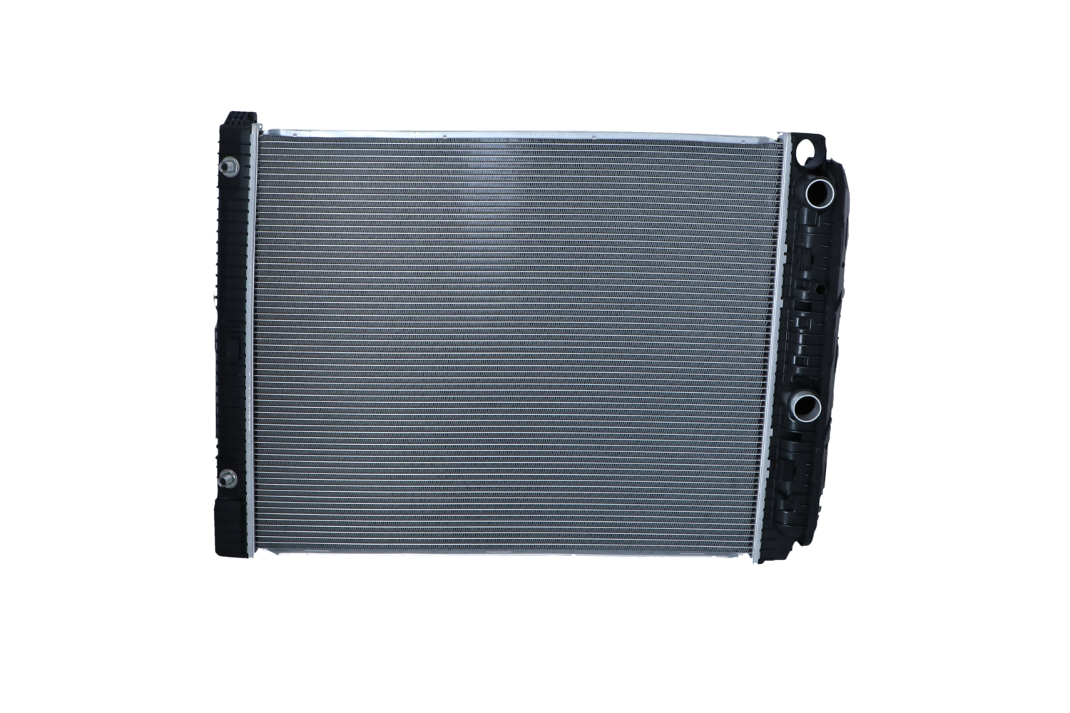 NRF 50586: Chłodnica, układ chłodzenia silnika EASY FIT Aluminium, bez ramy, z pokrywą