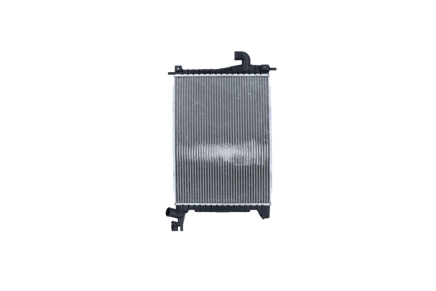 NRF 507527: Radiator, racire motor EASY FIT Aluminiu, cu piese componente