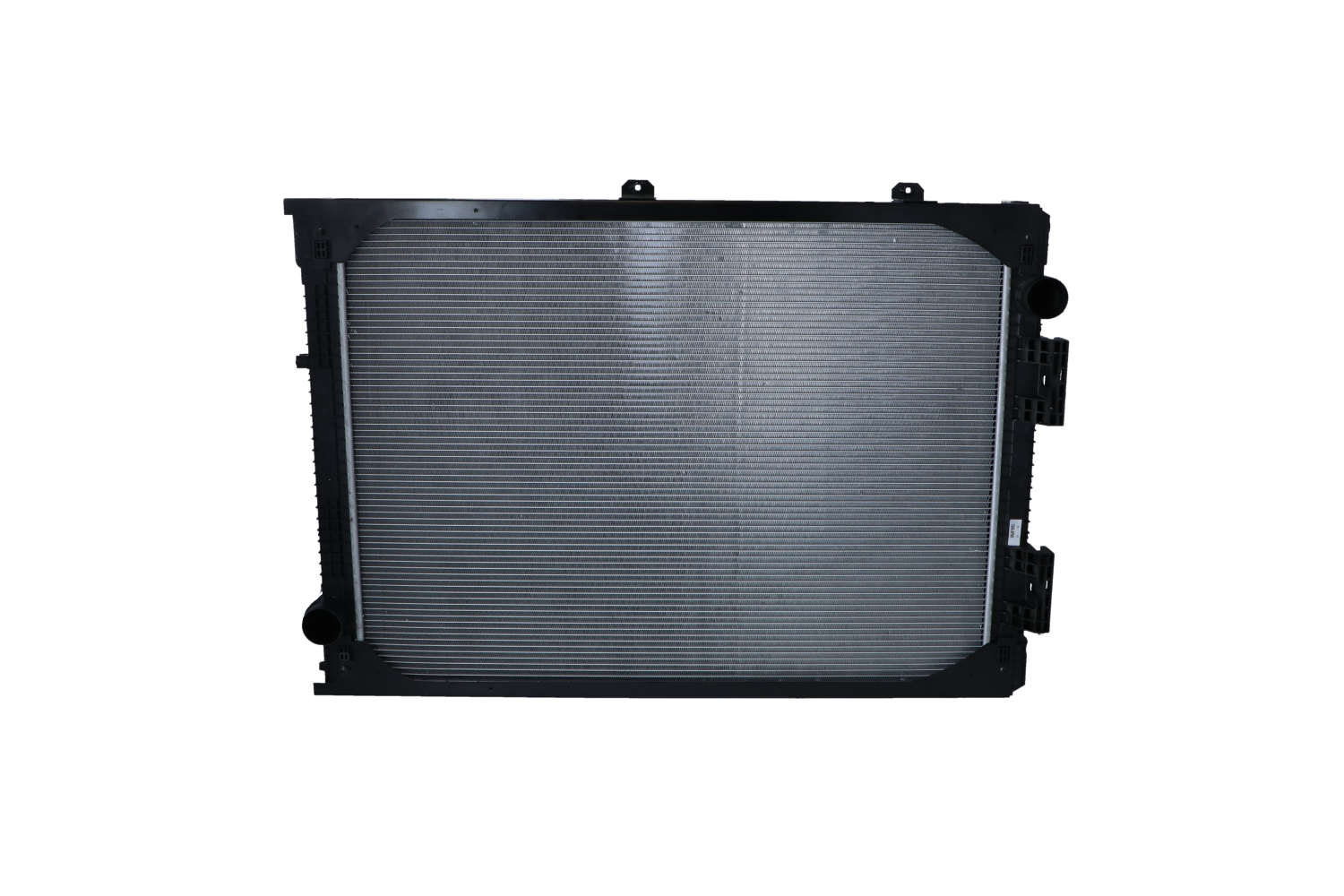 NRF 509537: Radiaator, mootorijahutus Alumiinium, koos raamiga