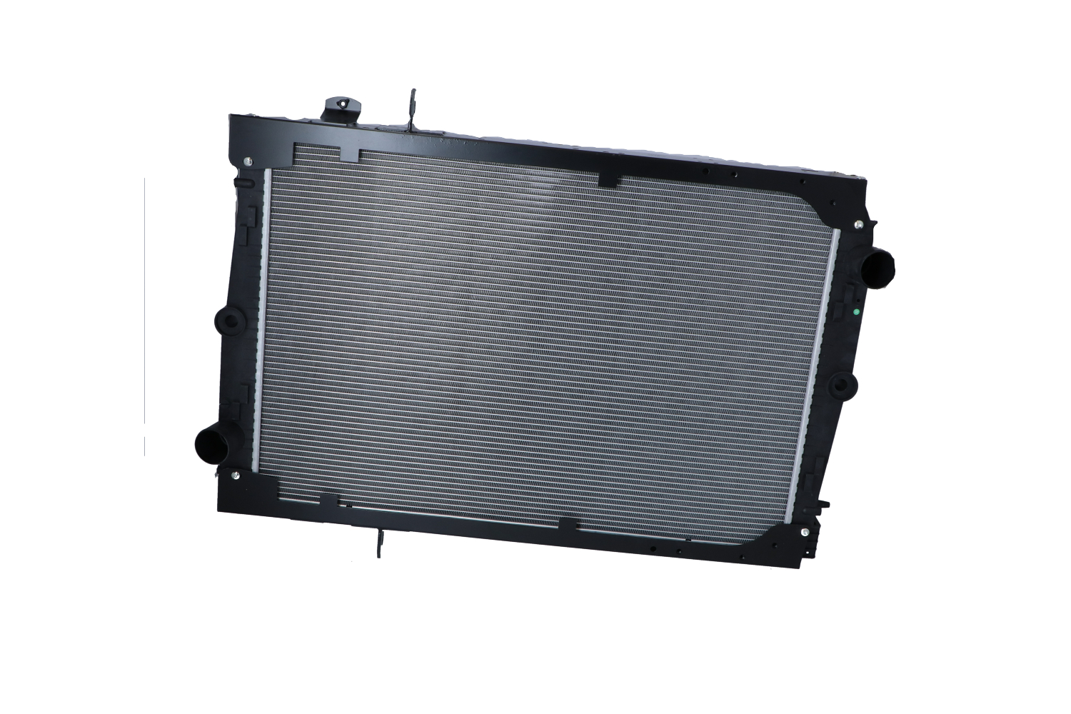 NRF 509586: Radiator, racire motor Aluminiu, cu cadru