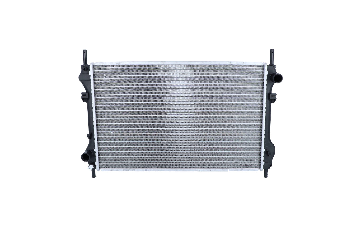 NRF 509696: Radiator, racire motor EASY FIT Aluminiu, cu piese componente