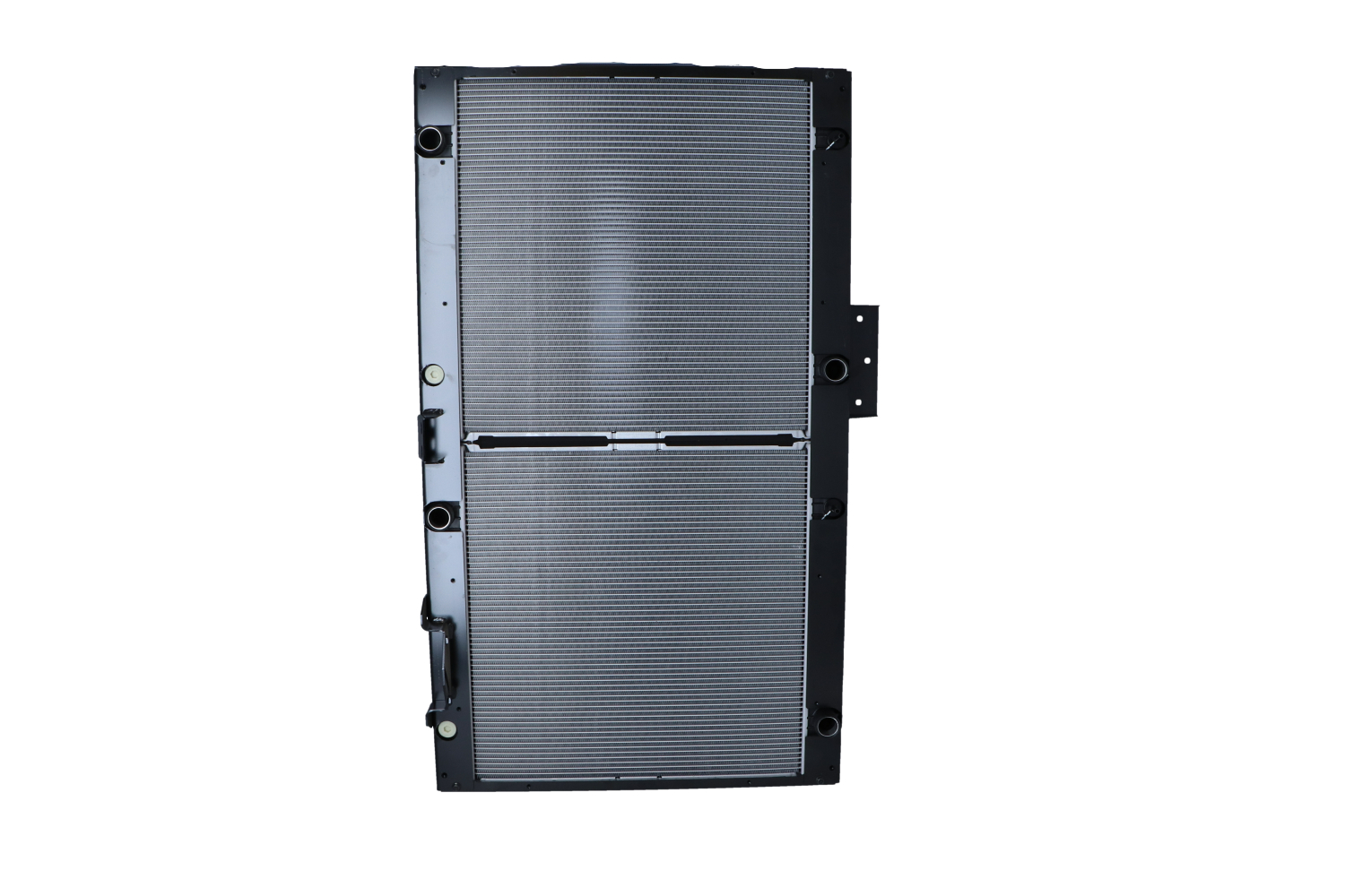 NRF 509712: Radiator, racire motor Aluminiu, cu cadru