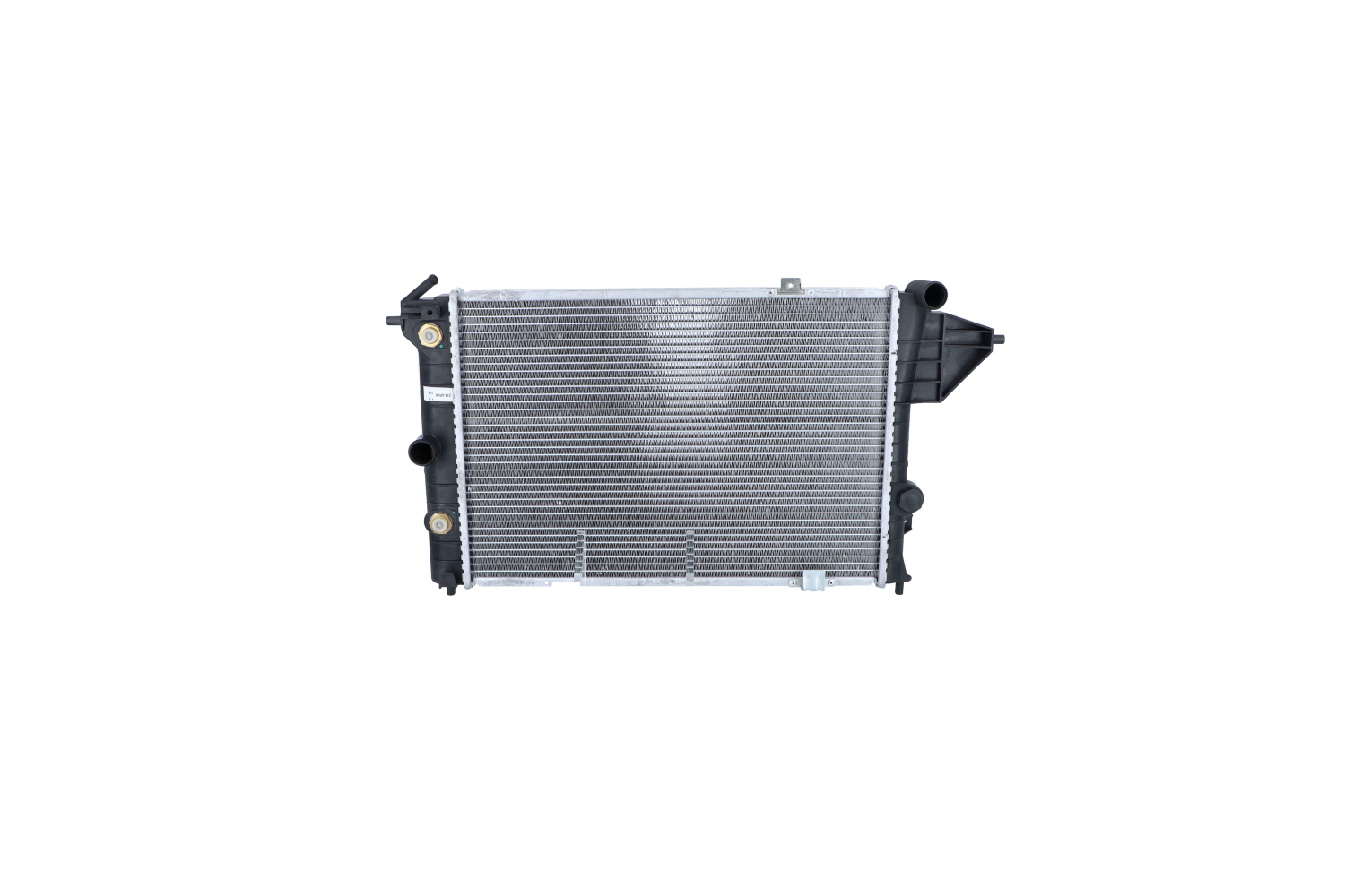 NRF 513508: Radiator, racire motor Aluminiu, cu piese componente EASY FIT