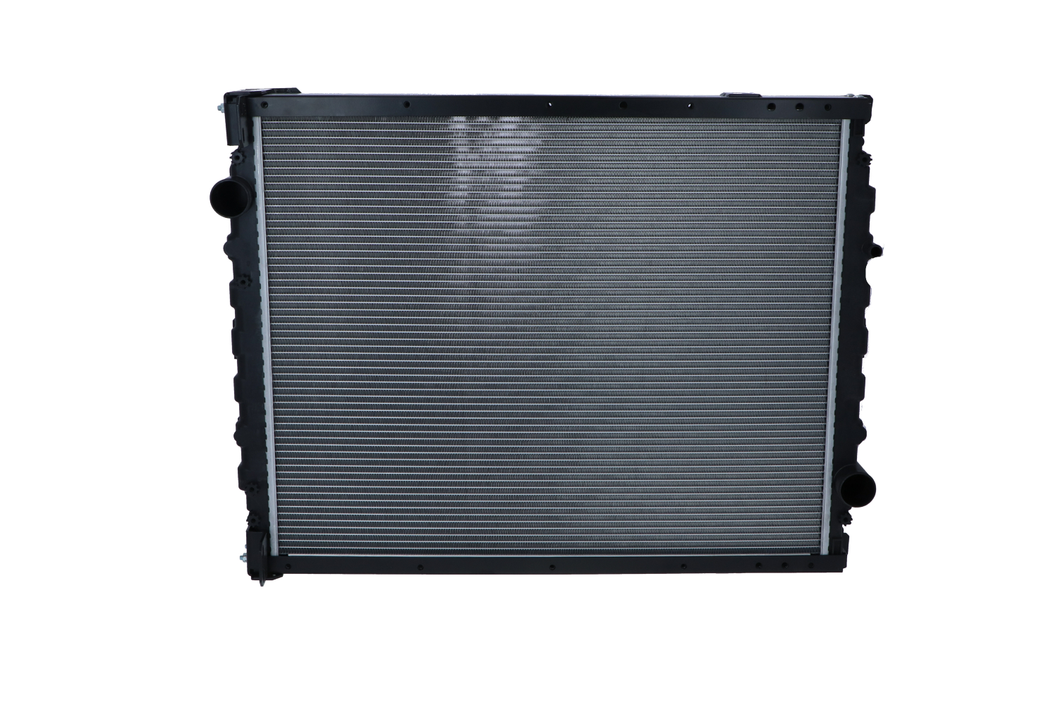NRF 51598: Radiator, racire motor Aluminiu, cu cadru