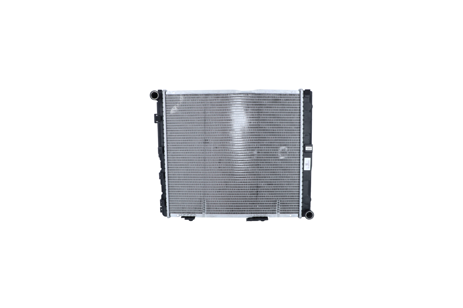 NRF 516572: Radiator, racire motor EASY FIT Aluminiu, cu piese componente