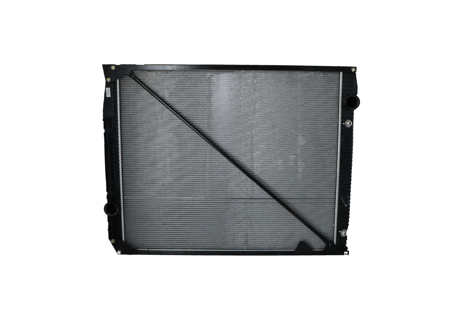 NRF 519577: Radiator, racire motor Aluminiu, cu cadru