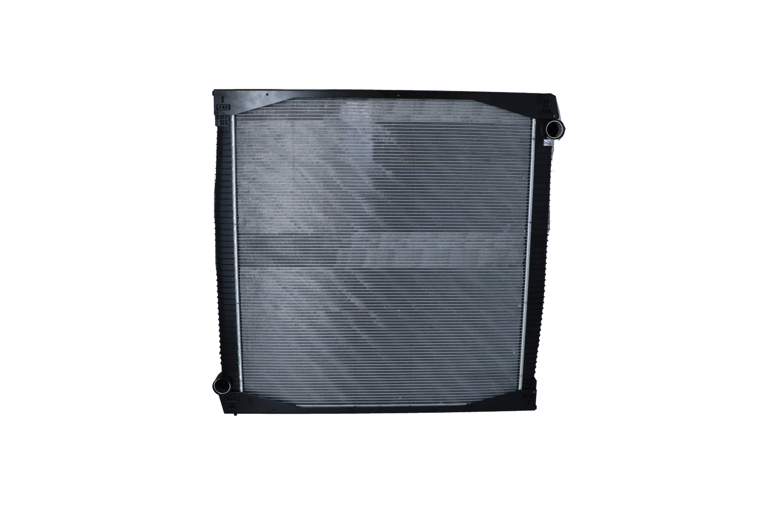 NRF 519587: Radiator, racire motor Aluminiu, cu cadru