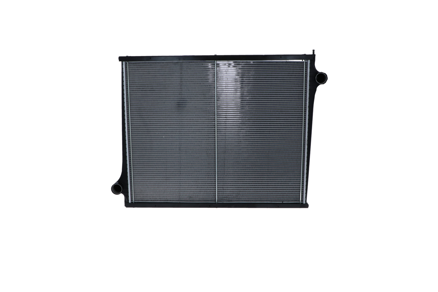 NRF 519598: Radiator, racire motor Aluminiu, cu cadru