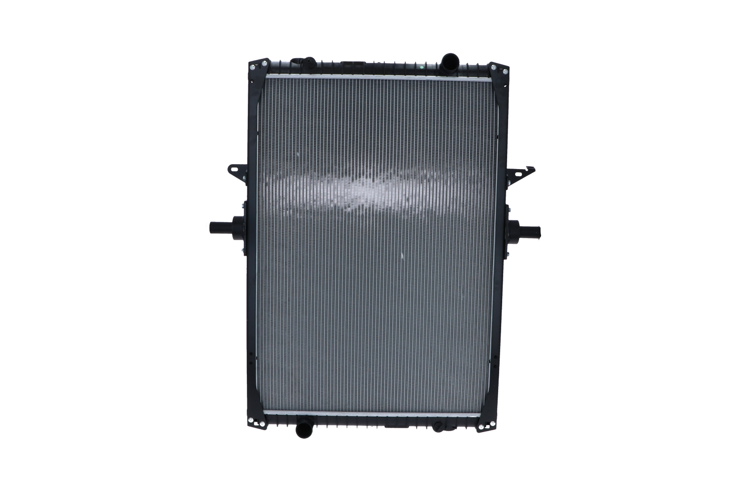 NRF 519709: Chłodnica, układ chłodzenia silnika Aluminium, z ramą