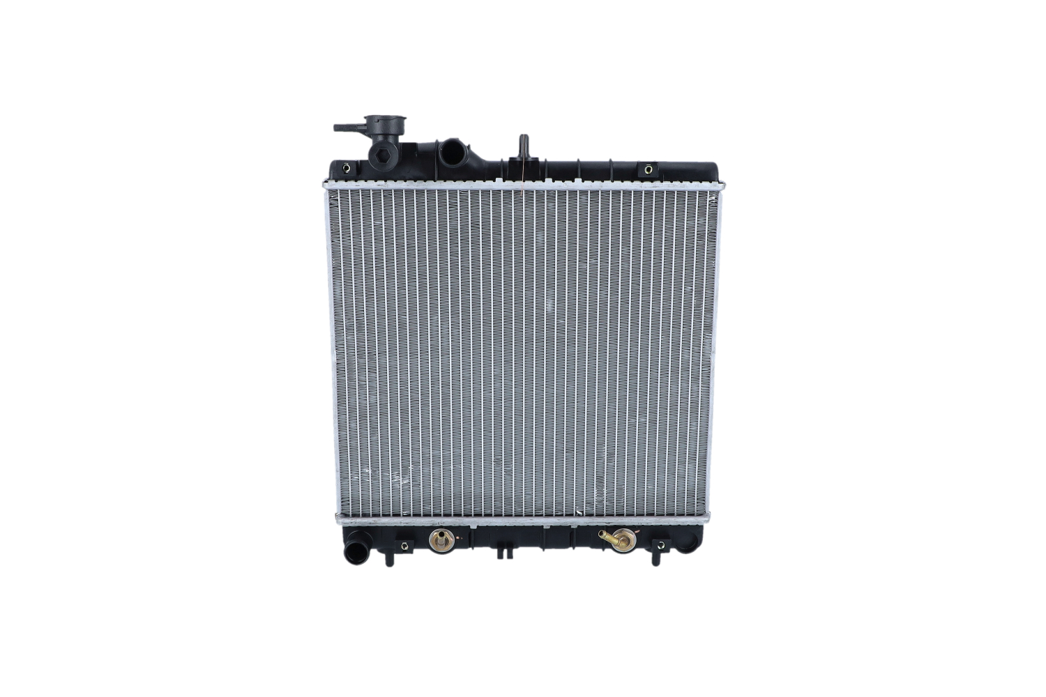 NRF 53256: Chłodnica, układ chłodzenia silnika EASY FIT Aluminium, z elementami do montażu