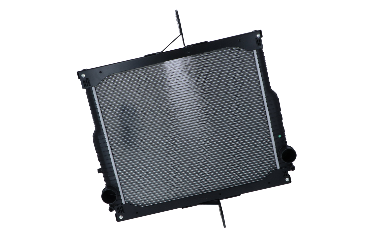 NRF 53343: Chłodnica, układ chłodzenia silnika Aluminium, z ramą