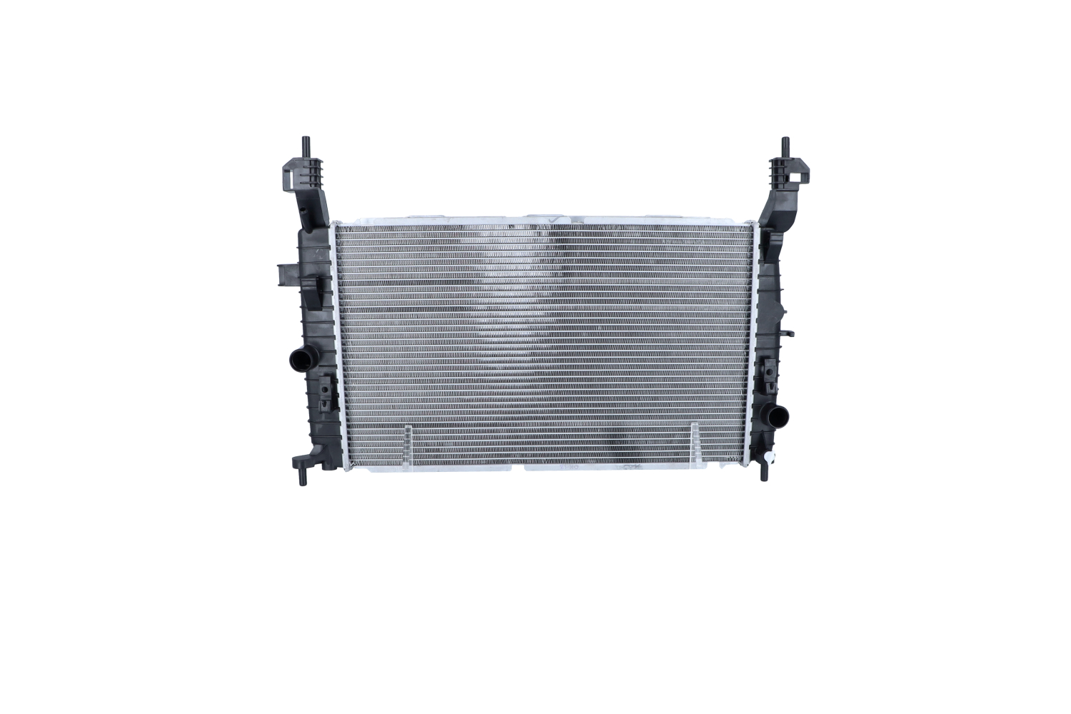 NRF 53416: Radiaator, mootorijahutus EASY FIT Alumiinium, koos osadega