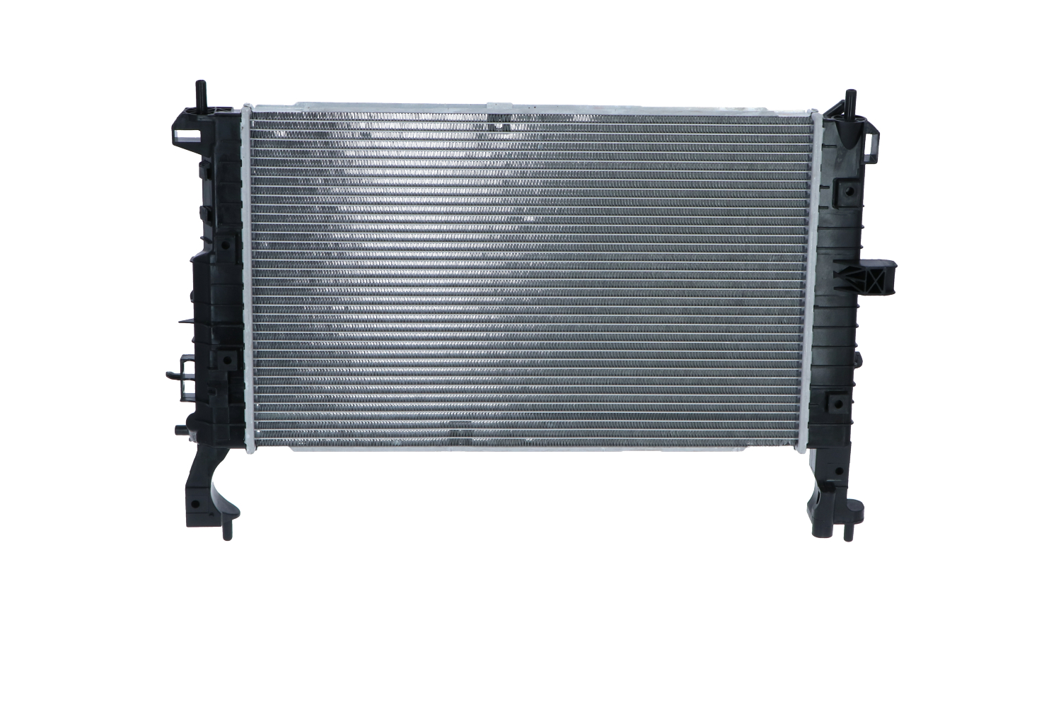 NRF 53475: Chłodnica, układ chłodzenia silnika EASY FIT Aluminium, z materiałem mocującym