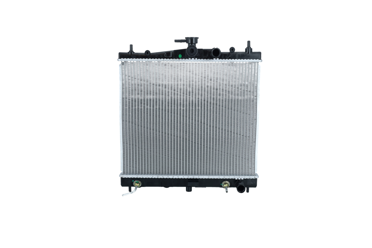 NRF 53535: Radiaator, mootorijahutus Alumiinium