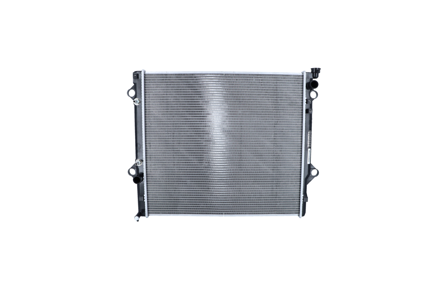 NRF 53568: Radiateur du moteur EASY FIT Aluminium, avec pièces d'assemblage