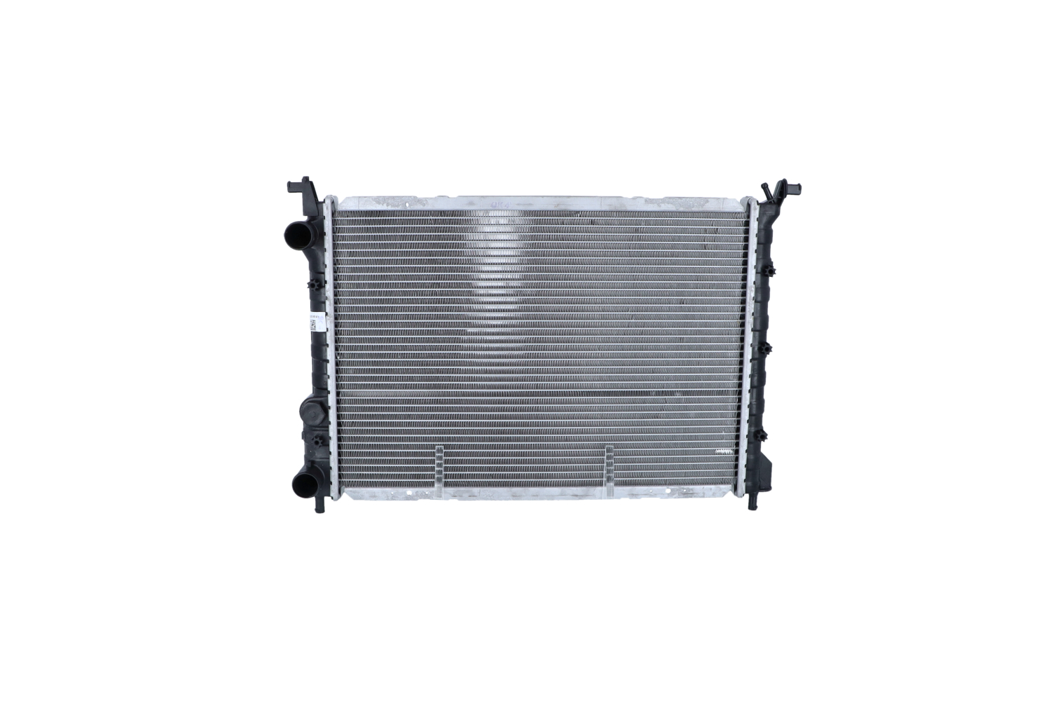 NRF 53608: Radiator, motorkjøling EASY FIT Aluminium, med påbyggingsdeler