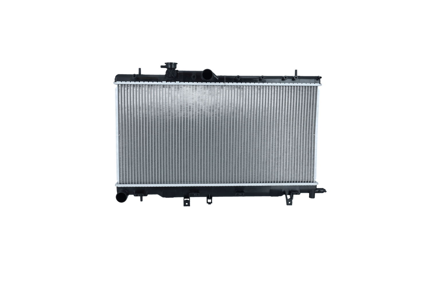 NRF 53697: Chłodnica, układ chłodzenia silnika Aluminium