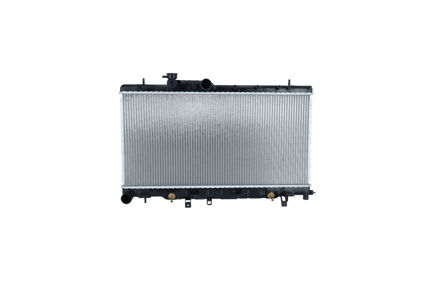 NRF 53698: Chłodnica, układ chłodzenia silnika Aluminium