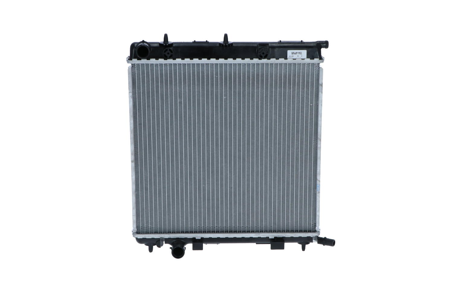 NRF 53863: Chłodnica, układ chłodzenia silnika EASY FIT Aluminium, z elementami do montażu