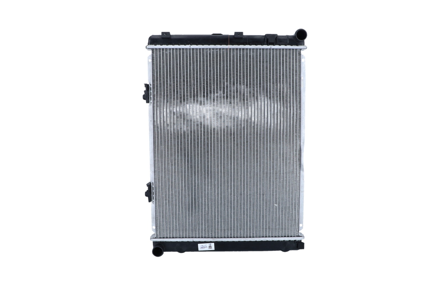NRF 53865: Kühler, Motorkühlung EASY FIT Aluminium, mit Anbauteilen