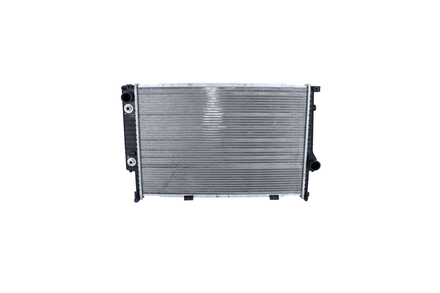 NRF 53870: Radiateur du moteur Aluminium, avec clip de piston EASY FIT