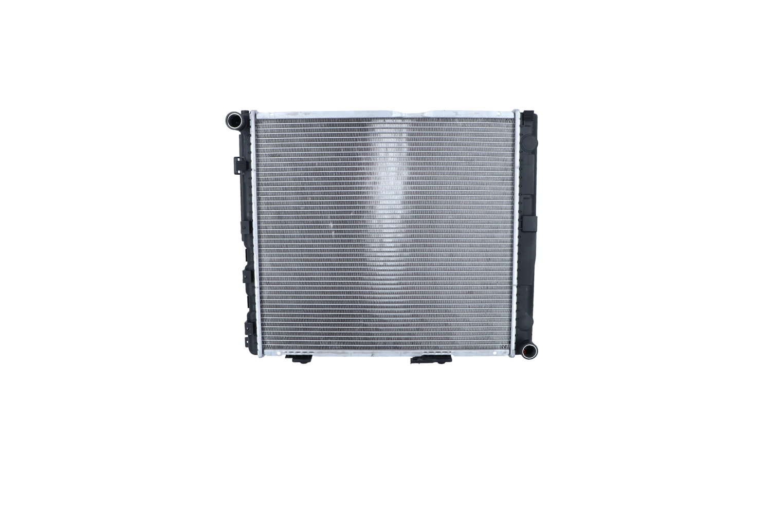 NRF 53874: Radiator, racire motor EASY FIT Aluminiu, cu piese componente
