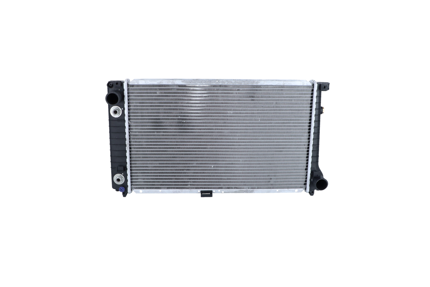 NRF 53877: Radiator, racire motor Aluminiu, cu clema piston EASY FIT