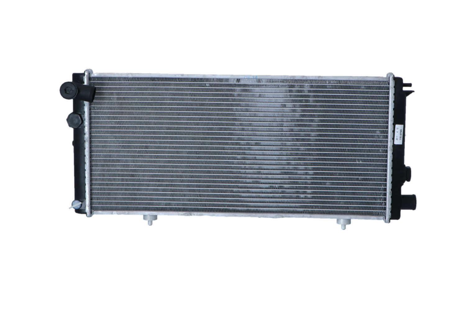 NRF 54628: Radiateur du moteur EASY FIT Aluminium, avec pièces d'assemblage