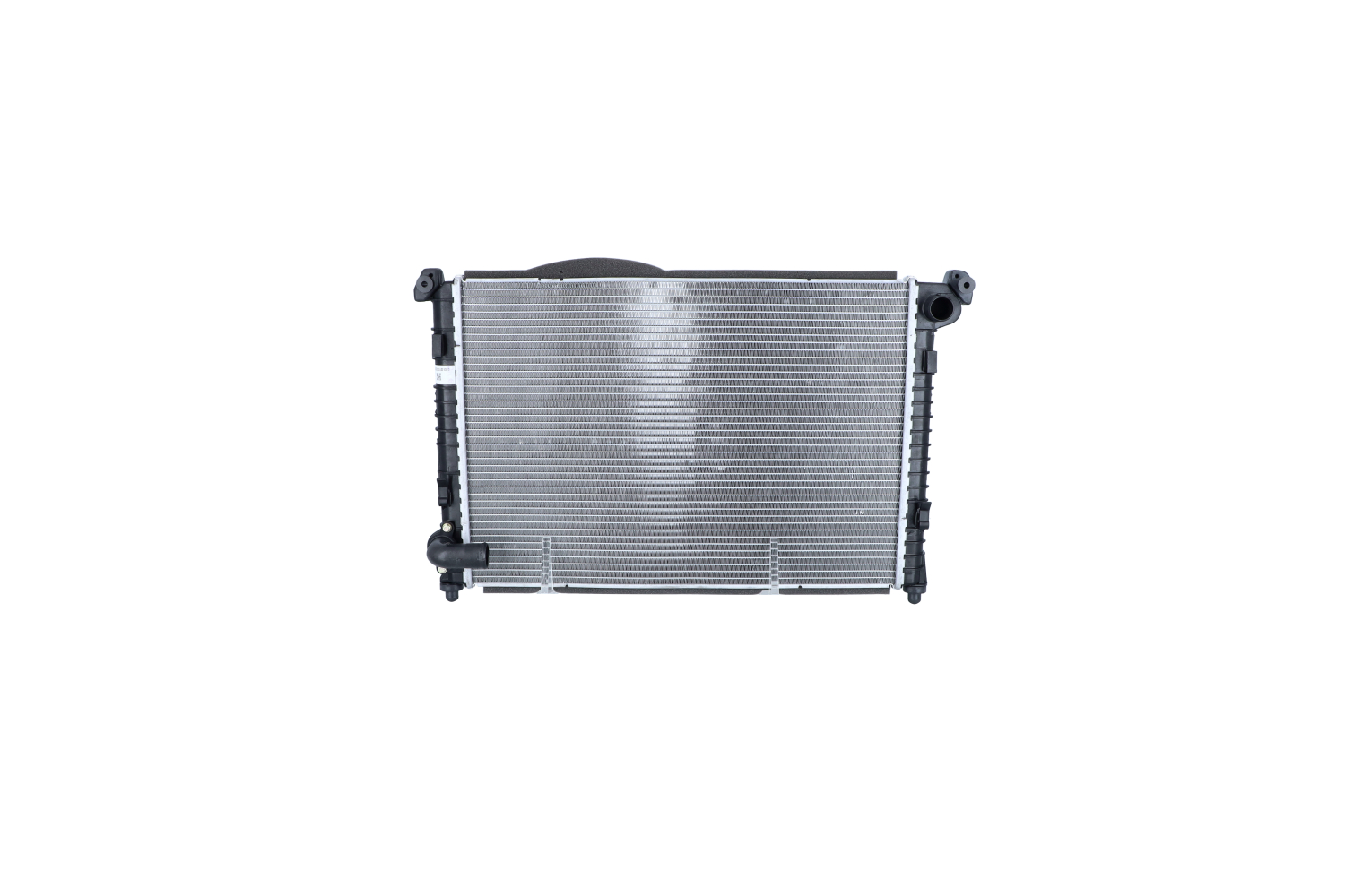 NRF 55338: Radiator, racire motor EASY FIT Aluminiu, cu piese componente
