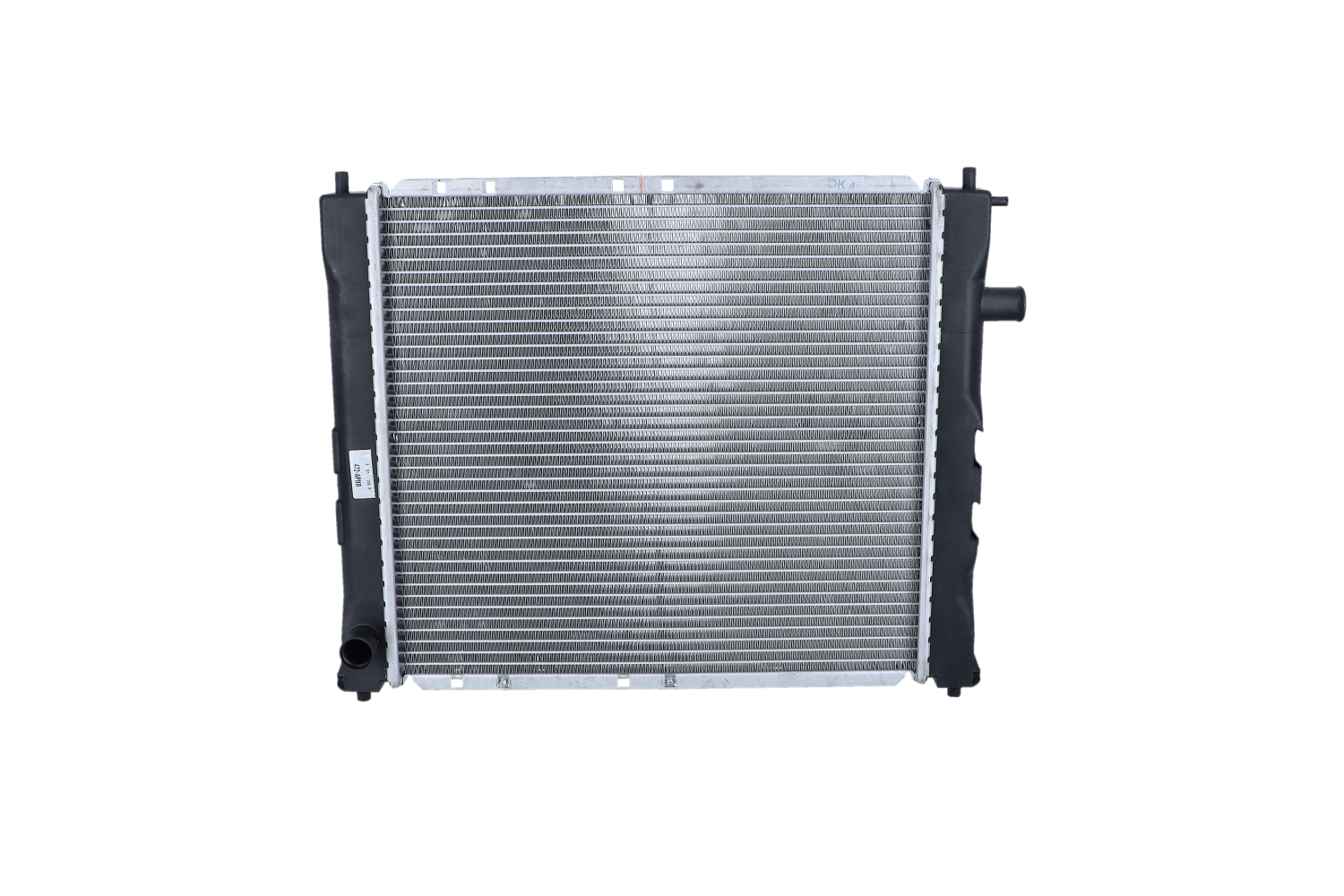 NRF 58107: Radiator, racire motor Aluminiu, cu piese componente EASY FIT