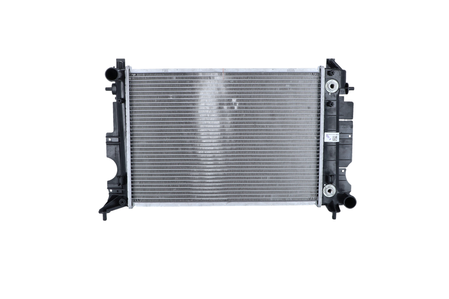NRF 58109: Radiator, racire motor EASY FIT Aluminiu, cu piese componente