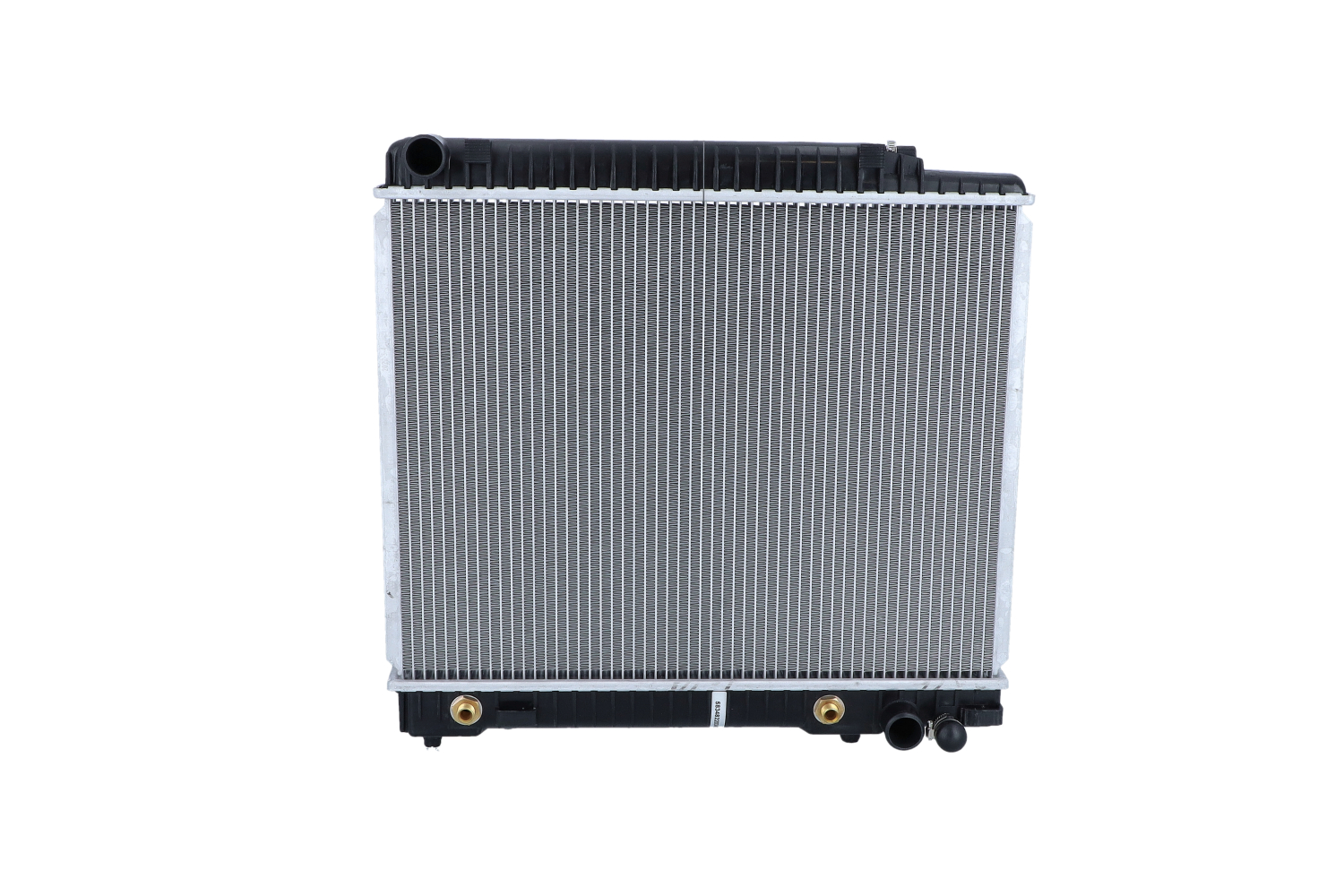 NRF 58348: Radiator, racire motor EASY FIT Aluminiu, cu piese componente