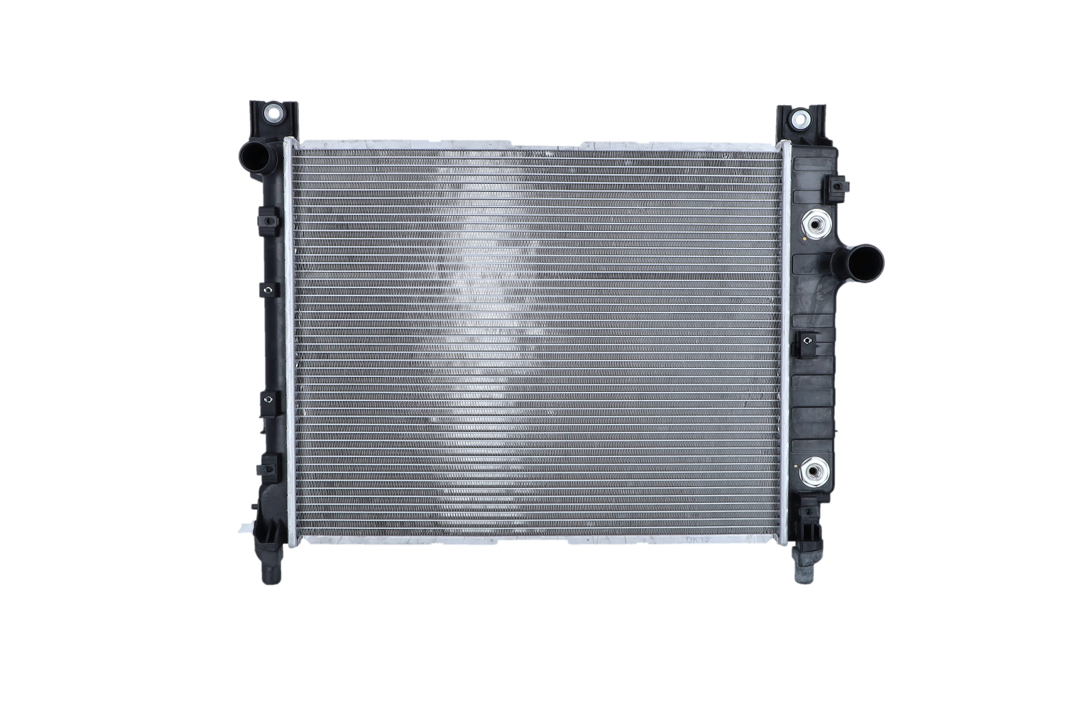 NRF 58367: Chłodnica, układ chłodzenia silnika EASY FIT Aluminium, z elementami do montażu