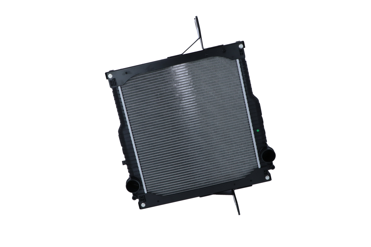 NRF 58403: Chłodnica, układ chłodzenia silnika Aluminium, z ramą