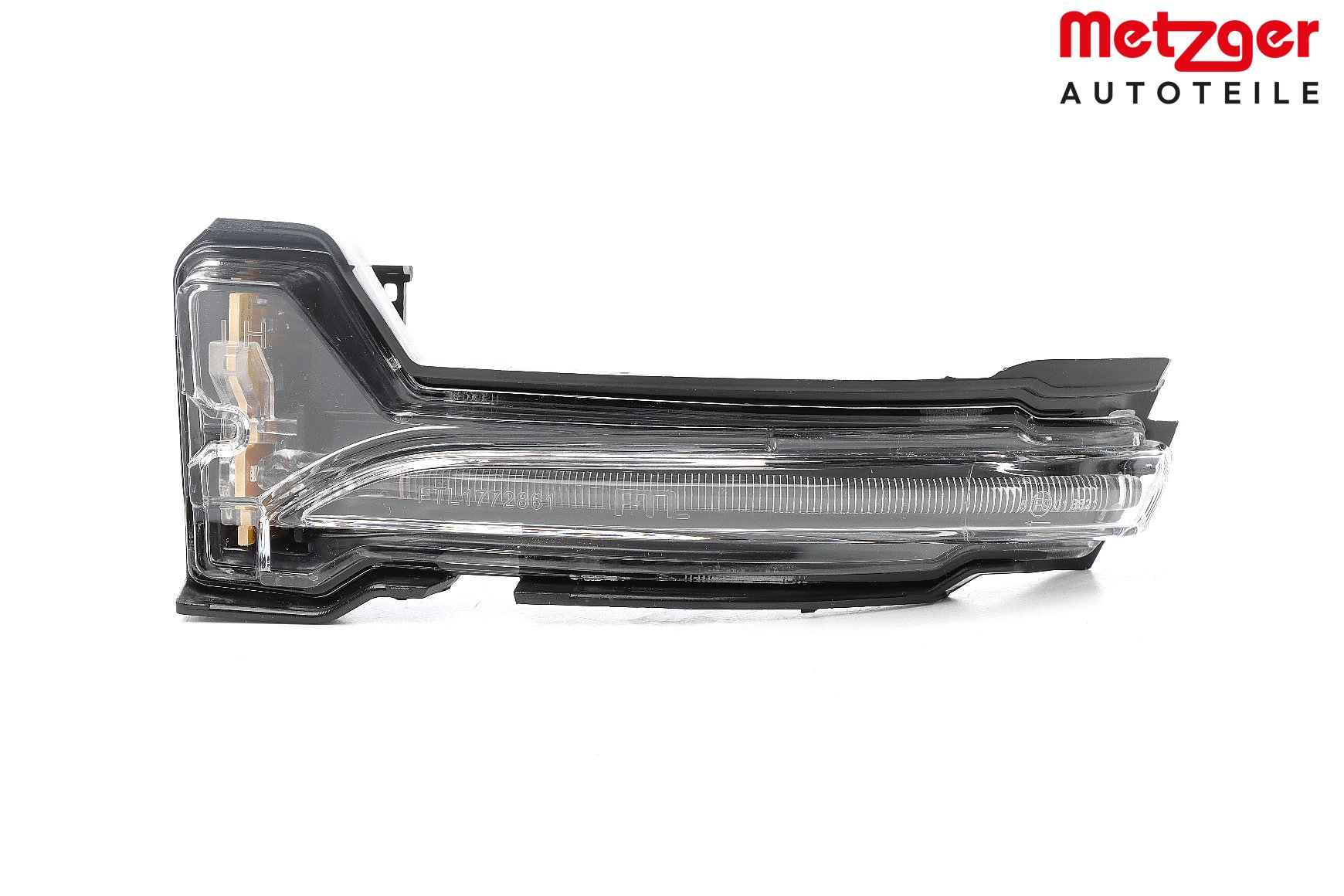 METZGER 2080155: Semnalizator GREENPARTS Oglindă exterioară stânga, cu suport bulb, cu marcaj E