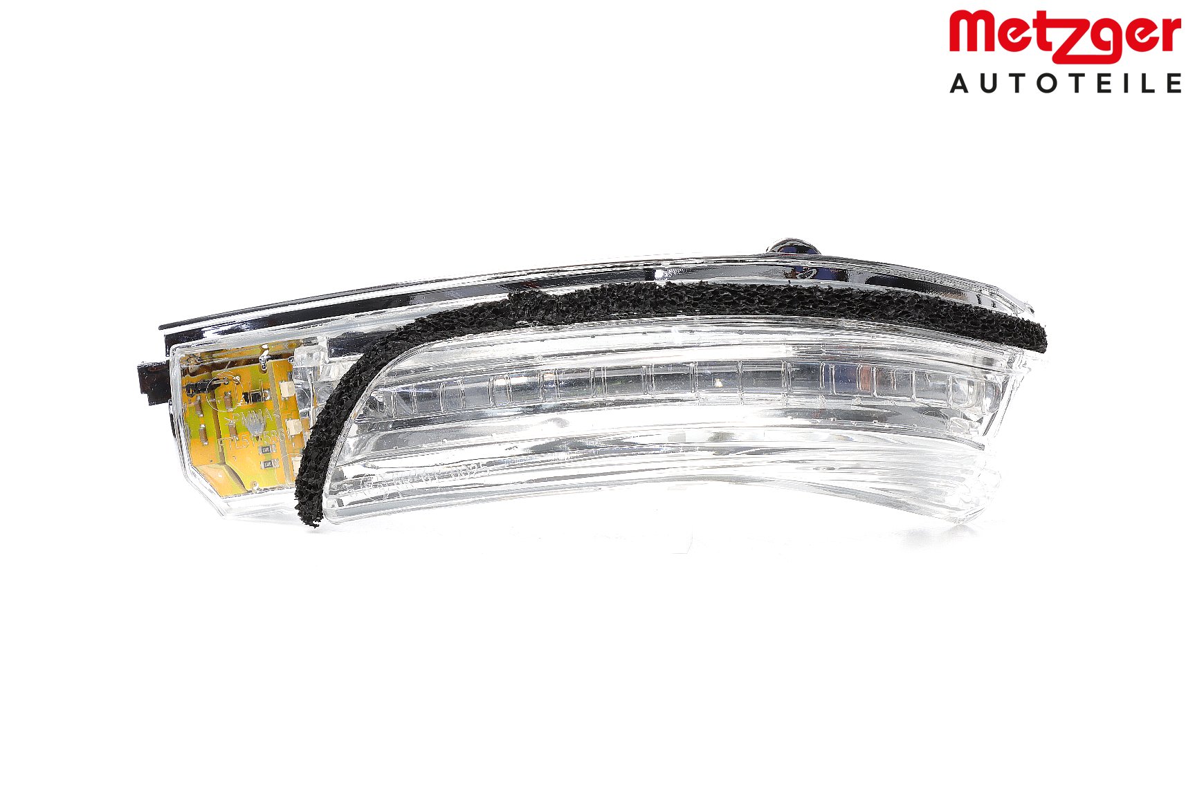 METZGER 2080225: Semnalizator Oglindă exterioară stânga, cu suport bulb, cu marcaj E