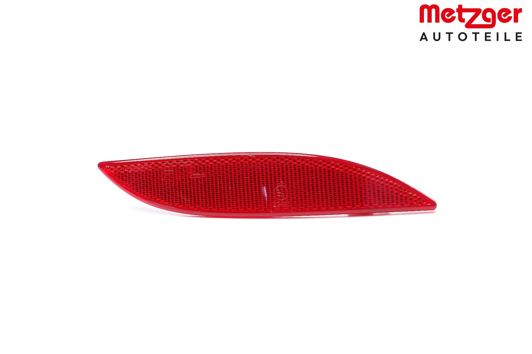 METZGER 2080254: Reflector GREENPARTS Bara protectie, spate dreapta, cu marcaj E