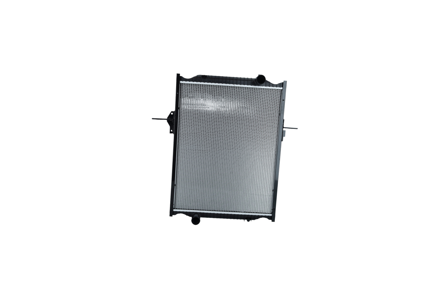 NRF 500024: Chłodnica, układ chłodzenia silnika Aluminium, bez klamry