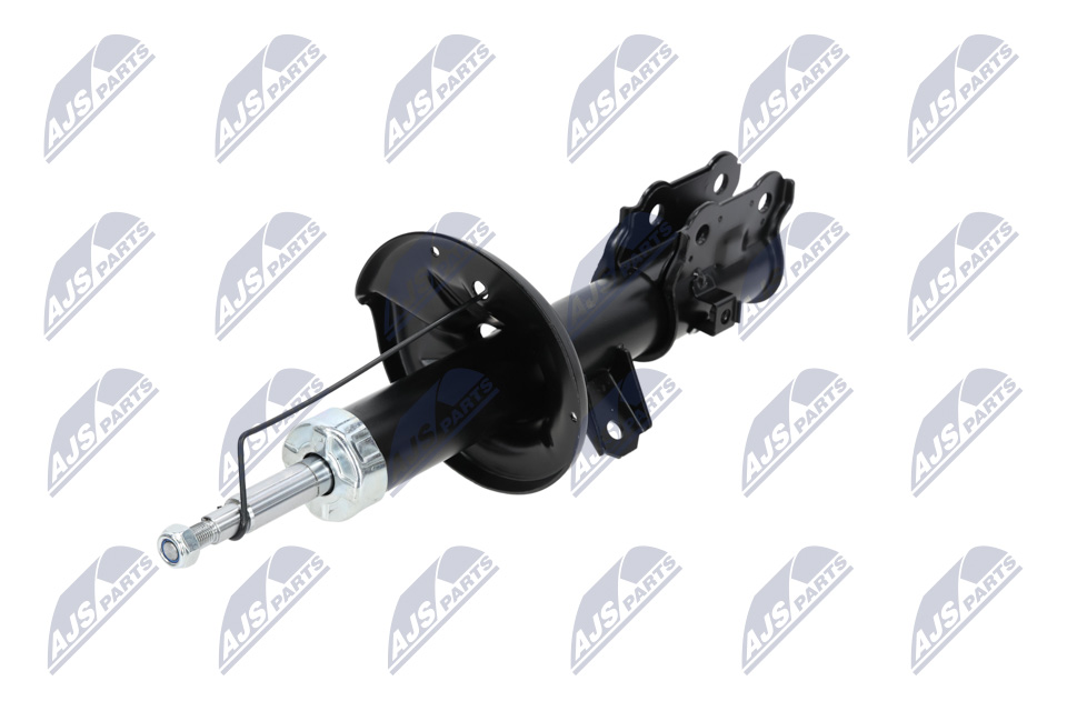 NTY A-HY-501: Amortizor Axa fata stanga, presiune gas, Ansamblu amortizor-arc